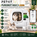 PETKIT PUROBOT MAX 3 – Automatische Katzentoilette
