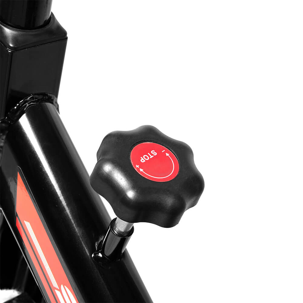 Spinning Bike Ergometer Heimtrainer Fitness Fahrrad – Indoor Cycling mit LCD-Display, verstellbarem Sattel & Lenker, bis 120 kg